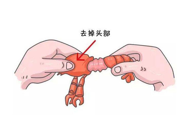 白灼基围虾怎么去虾线，基围虾去虾线的两种方法