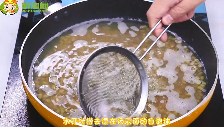 绿豆沙的做法