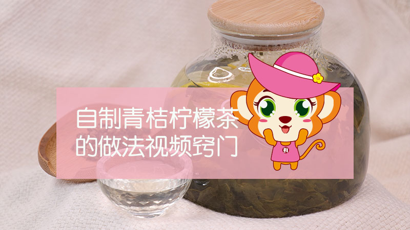 自制青桔柠檬茶的做法视频窍门