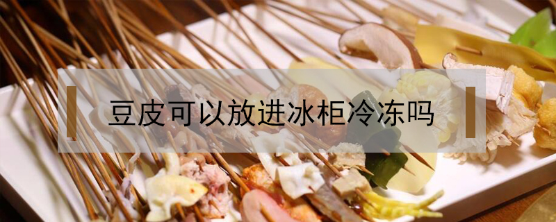 豆皮可以放进冰柜冷冻吗