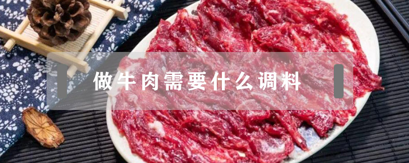 做牛肉需要什么调料